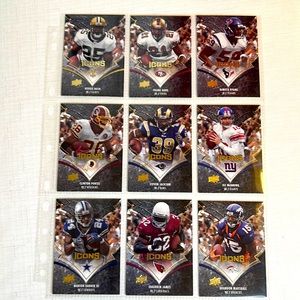 Upper Deck Icons Football Trading Cards